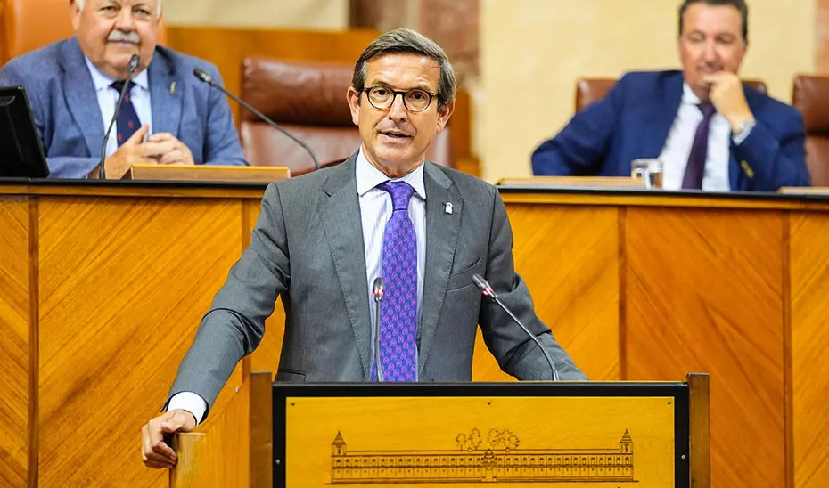 El consejero de Industria, Energía y Minas, Jorge Paradela