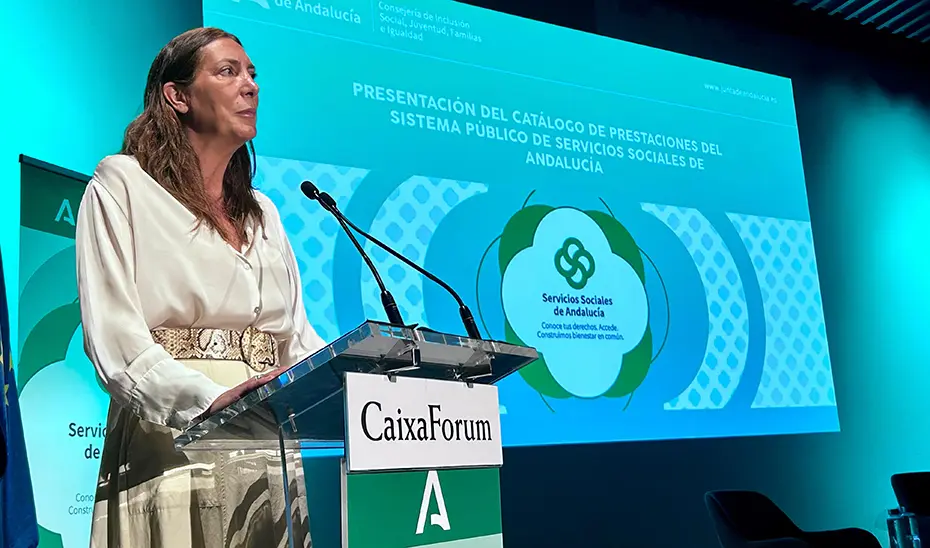 La consejera de Inclusión, Loles López,