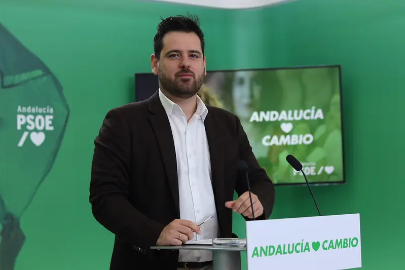 El secretario adjunto a Organización del PSOE-A, Alejandro Moyano