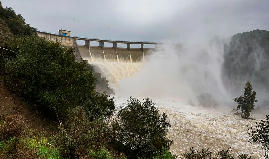 El embalse del Gergal