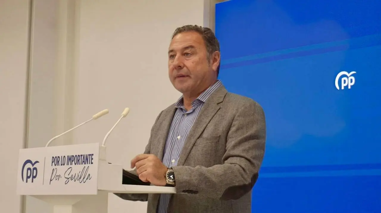 El presidente del PP de Sevilla, Ricardo S&aacute;nchez