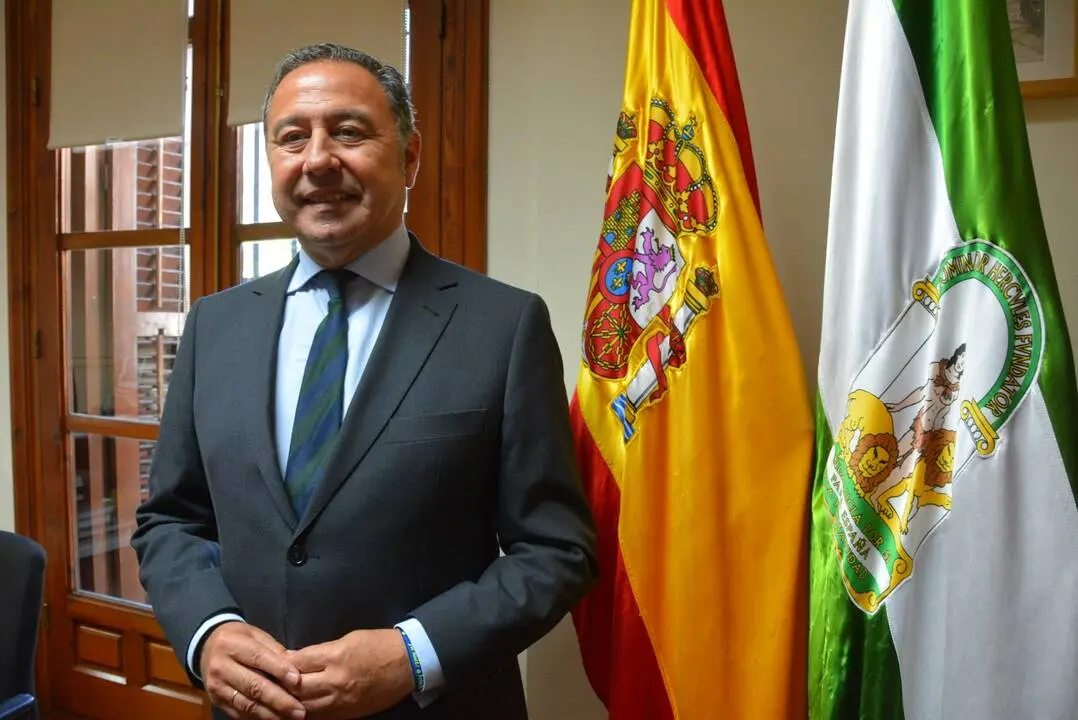 El delegado del Gobierno de la Junta en Andaluc&iacute;a en Sevilla, Ricardo S&aacute;nchez