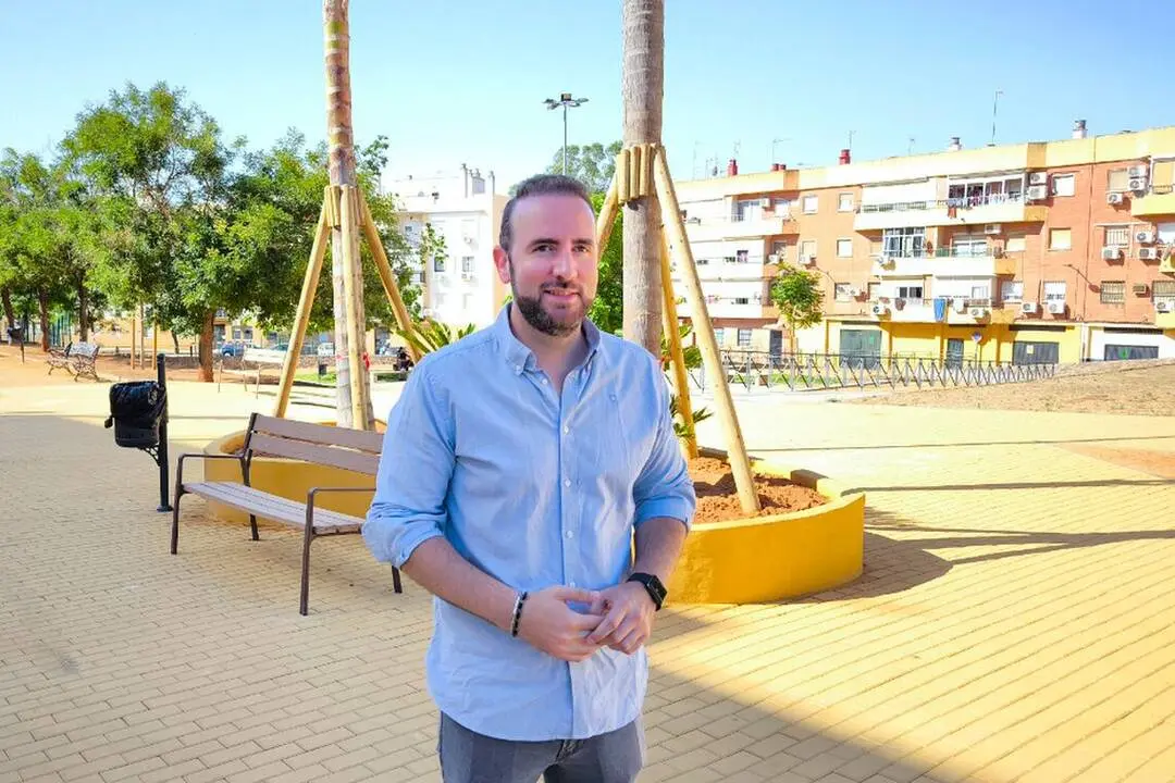 El delegado de H&aacute;bitat Urbano y Edificios Municipales, David Delgado