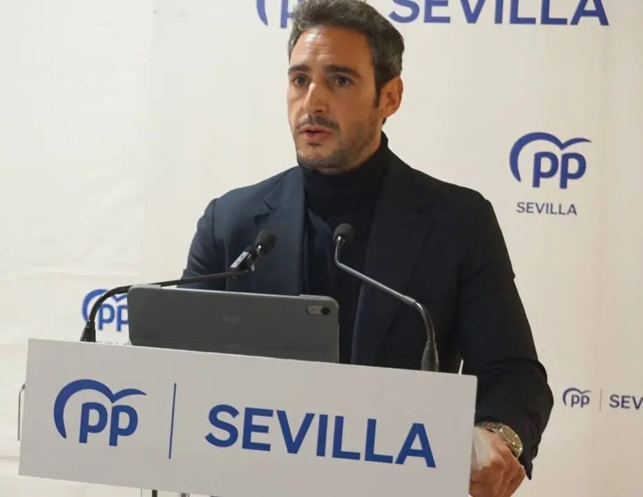 El secretario general del PP de Sevilla, Agust&iacute;n Aguilera