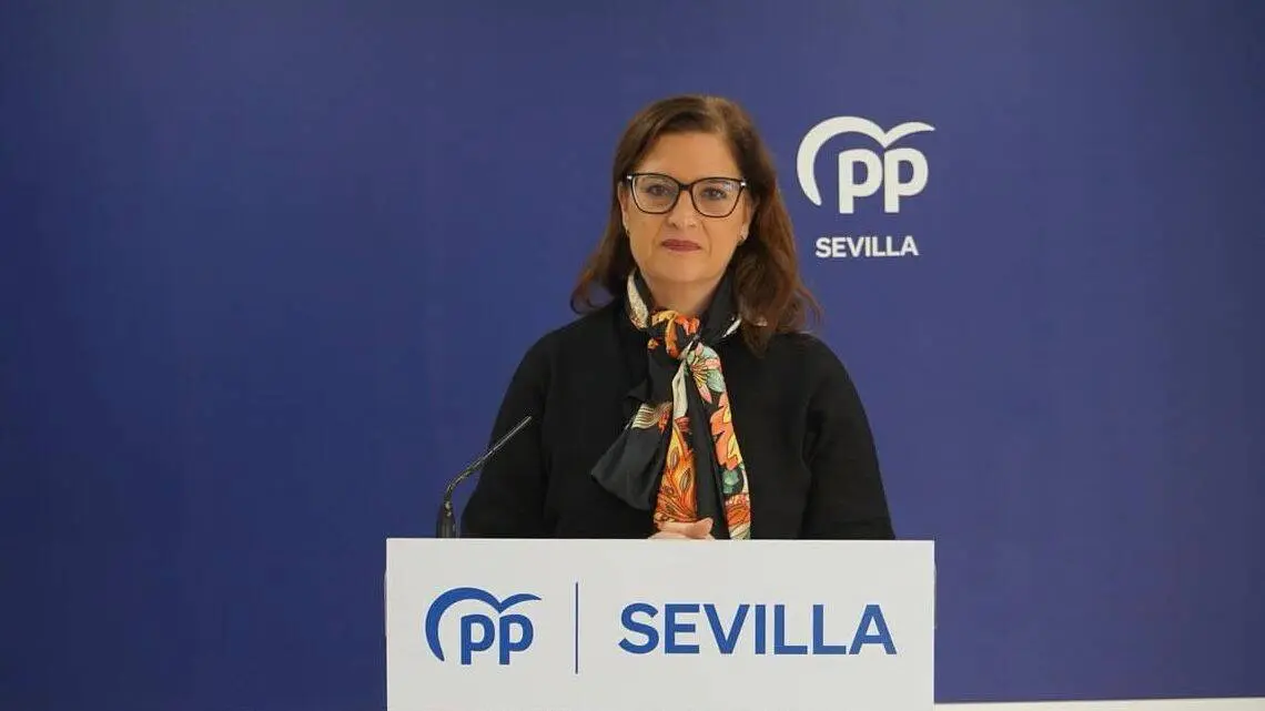 La vicesecretaria provincial de Educaci&oacute;n y Sanidad del PP de Sevilla, Gloria Guill&eacute;n