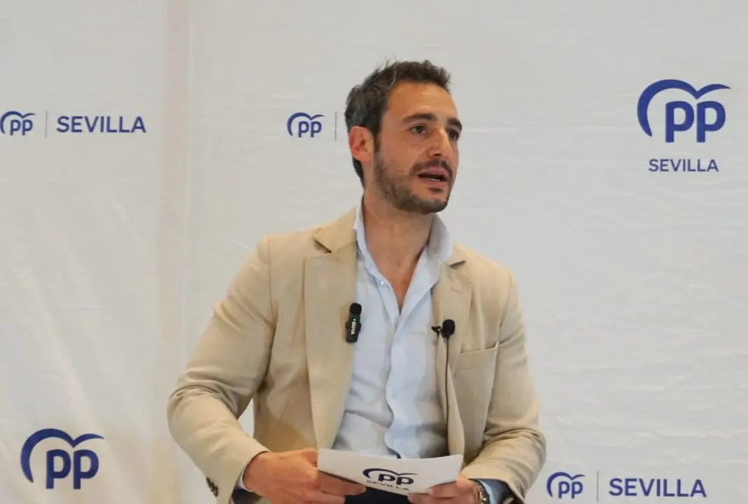 El secretario general del Partido Popular de Sevilla, Agust&iacute;n Aguilera