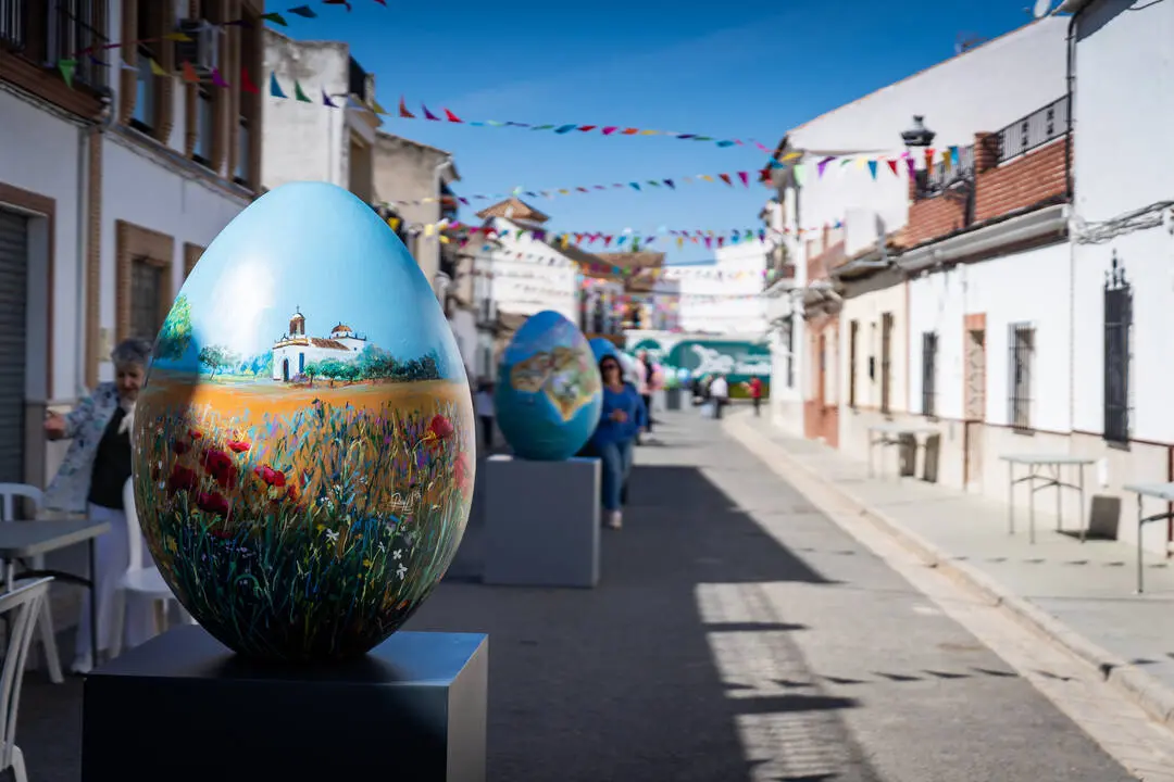 Celebraci&oacute;n de la Fiesta Colonial de los Huevos Pintados en Ca&ntilde;ada Rosal