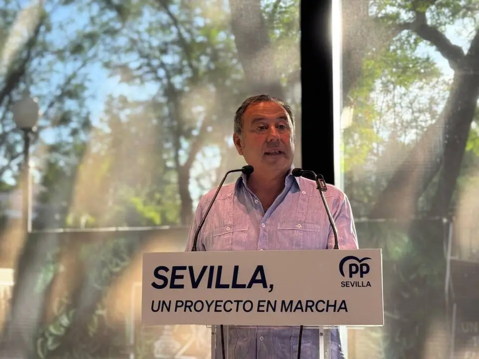 El presidente del PP de Sevilla, Ricardo S&aacute;nchez