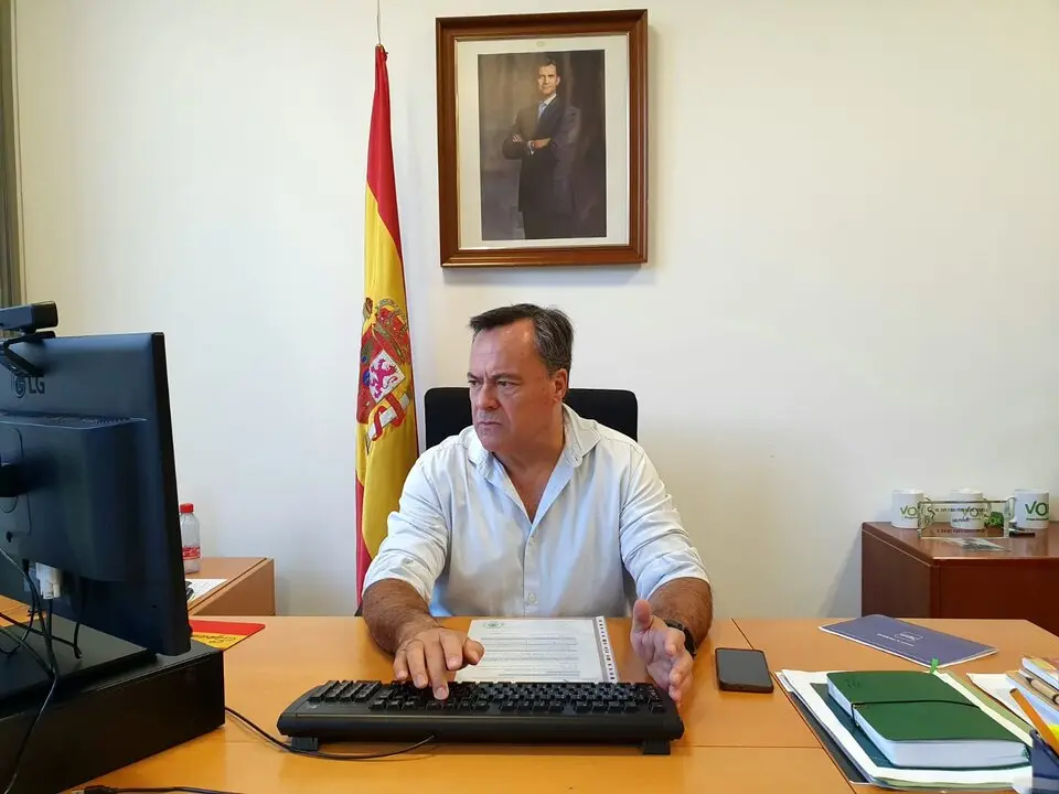 El diputado provincial de VOX, Rafael Garc&iacute;a Ortiz