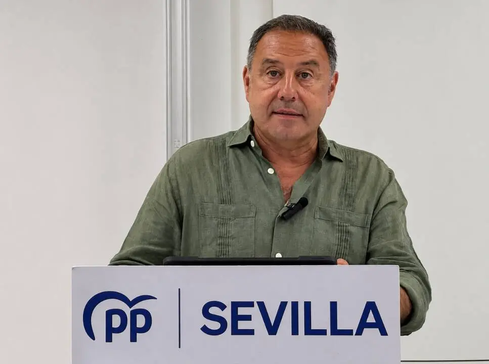 El presidente del PP de Sevilla, Ricardo S&aacute;nchez