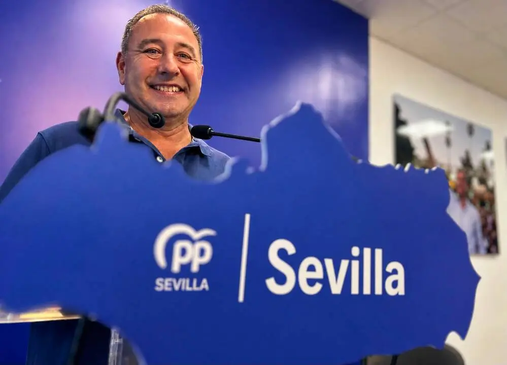 El presidente del PP de Sevilla, Ricardo S&aacute;nchez