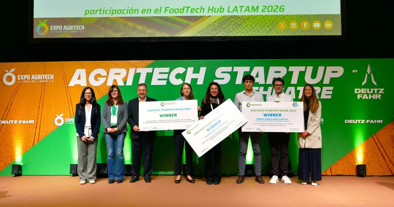 Los ganadores de la pasada edici&oacute;n del AgriTech Startup Forum