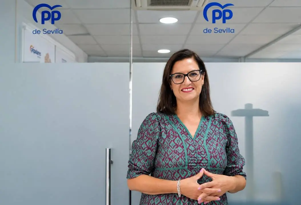 La vicesecretaria de Desarrollo Educativo y Formaci&oacute;n Profesional del PP de Sevilla, Gloria Guill&eacute;n