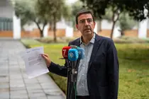 El portavoz socialista de Presidencia, Mario Jiménez