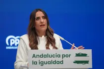 La vicesecretaria de Salud e Igualdad del PP de Andalucía, Beatriz Jurado