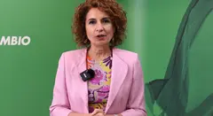 La secretaria general del PSOE-A, Mar&iacute;a Jes&uacute;s Montero