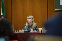 La consejera de Econom&iacute;a, Hacienda, Fondos Europeos y Di&aacute;logo Social, Carolina Espa&ntilde;a