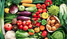 Caja de frutas y hortalizas