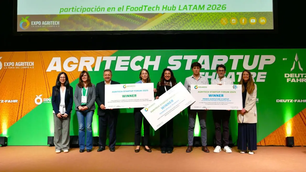 Los ganadores de la pasada edici&oacute;n del AgriTech Startup Forum