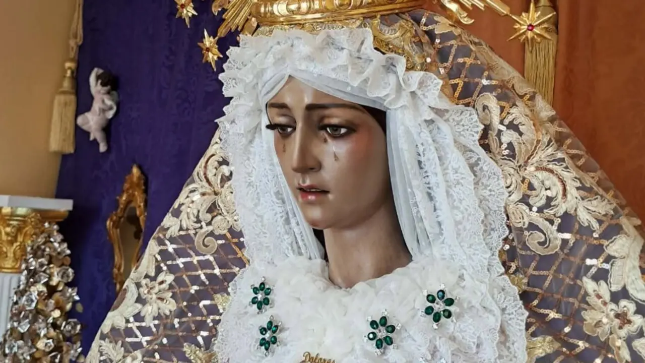 Virgen Dolores barrio San Miguel