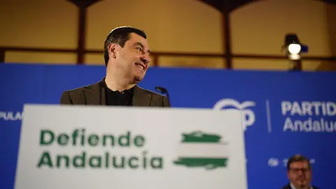 El presidente del PP de Andalucía, Juanma Moreno