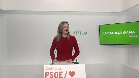 La portavoz del PSOE-A, María Márquez