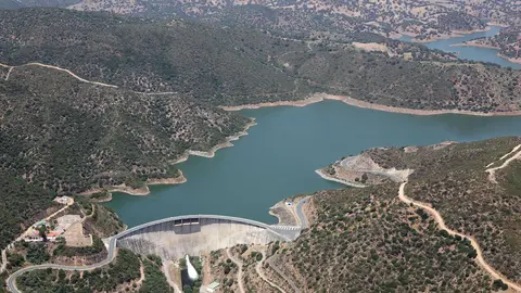 Embalse de José Torán, en la provincia de Sevilla