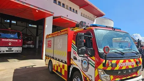 Camión de bomberos del Consorcio Provincial de Huelva
