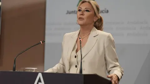 La consejera de Economía, Hacienda y Fondos Europeos, Carolina España