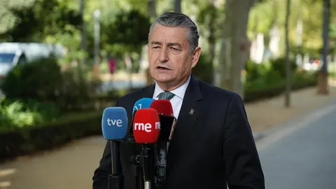 El consejero de la Presidencia, Antonio Sanz