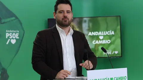 El secretario adjunto a Organización del PSOE-A, Alejandro Moyano