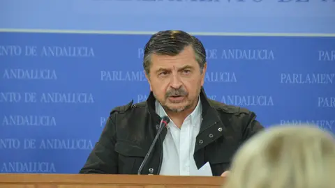 El portavoz del Grupo Popular en el Parlamento de Andalucía, Toni Martín