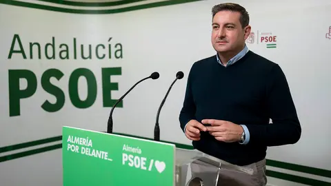 El secretario de Organización del PSOE de Almería, José Nicolás Ayala