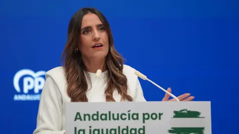 La vicesecretaria de Salud e Igualdad del PP de Andalucía, Beatriz Jurado