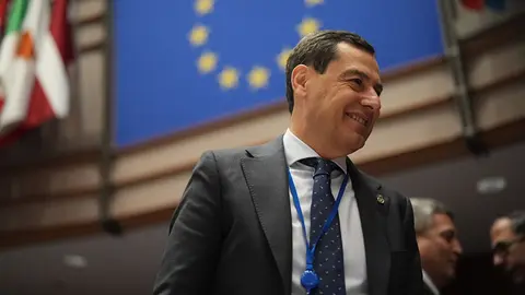 El presidente de la Junta, Juanma Moreno