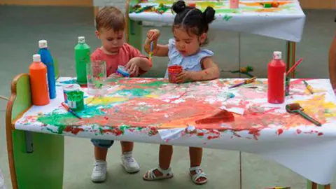 Dos menores del primer ciclo de Educaci&oacute;n Infantil en su aula