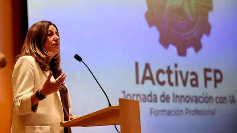 La consejera de Desarrollo Educativo y FP, Carmen Castillo