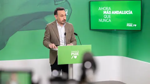 El secretario de Comunicaci&oacute;n Pol&iacute;tica del PSOE-A, Fernando L&oacute;pez Gil.