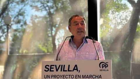 El presidente del PP de Sevilla, Ricardo S&aacute;nchez