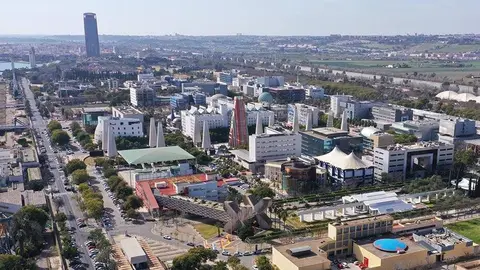 Vista a&eacute;rea de Sevilla TechPark