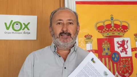 Imagen &Iacute;&ntilde;igo Osuna, Portavoz Vox en &Eacute;cija