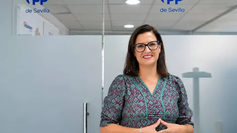 La vicesecretaria de Desarrollo Educativo y Formaci&oacute;n Profesional del PP de Sevilla, Gloria Guill&eacute;n