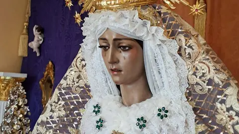Virgen Dolores barrio San Miguel